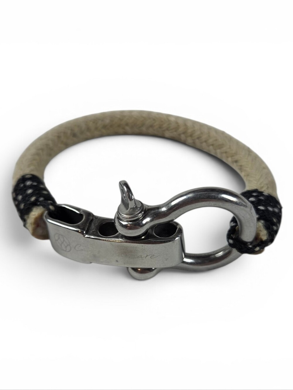 Nautical Shackle Rope Braclet Castellamare
